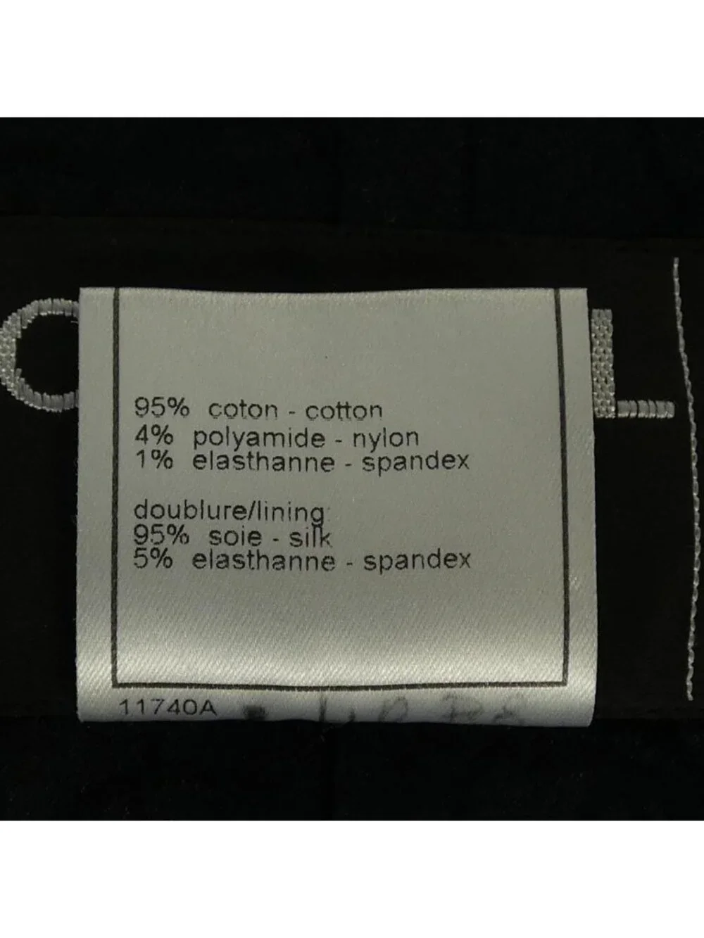 Chanel 01P Vintage Jacket Navy